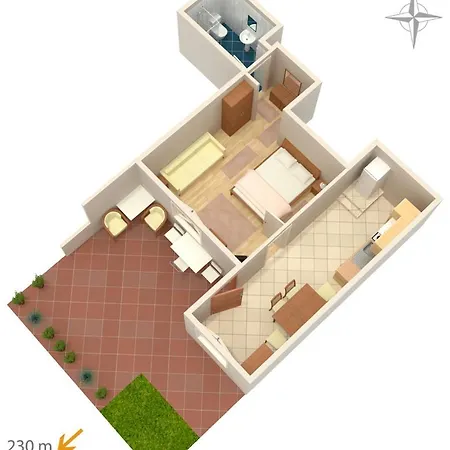 With A Parking Space - 5582 Apartment Novi Vinodolski